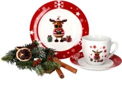 Kaffeeservice Elch 18tlg. Für 6 Personen Weiß Mit Weihnachtsdekor Lustiger Elch 12 Kaffeeservice Elch 18tlg. Für 6 Personen Weiß Mit Weihnachtsdekor Lustiger Elch -Küchenbedarf Laden b90ce79a70f1a09b32b433a9ab0889c3