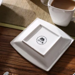 MALACASA, Serie Blance, 60 Tlg. Cremeweiß Porzellan Geschirrset Kombiservice Tafelservice Mit Je 12 Kaffeetassen, 12 Untertassen, 12 Dessertteller, 12 Suppenteller Und 12 Flachteller -Küchenbedarf Laden b9681d5588f855c7720081016758ce6e