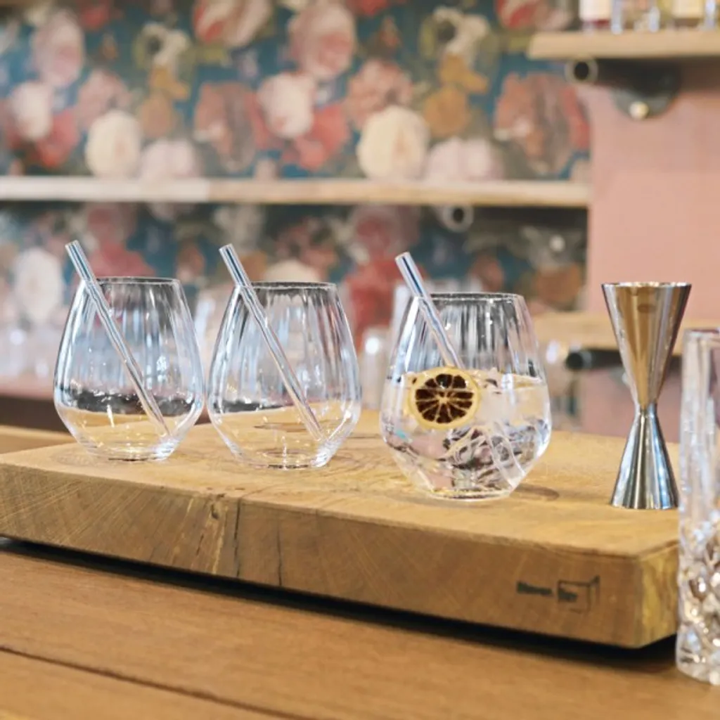 Nachtmann Tastes Good Vorteilsset 4 Gin Tonic Gläser + 4 Glastrinkhalme + Reinigungsbürste 6 Nachtmann Tastes Good Vorteilsset 4 Gin Tonic Gläser + 4 Glastrinkhalme + Reinigungsbürste – Bild 4