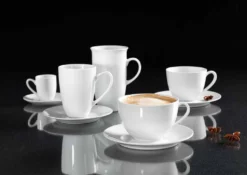 Ritzenhoff & Breker BIANCO Cappuccino-Set 4- Teilig -Küchenbedarf Laden ba9cf713c342cf44720e54fe98c973f2