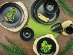 CreaTable 25833 Kombiservice Black Matt Für 4 Personen, Steinzeug, Schwarz (1 Set, 16-teilig) 9 CreaTable 25833 Kombiservice Black Matt Für 4 Personen, Steinzeug, Schwarz (1 Set, 16-teilig) -Küchenbedarf Laden bb208ecb69582d205cc25259a9d7e918