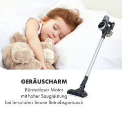 Klarstein Clean Butler 4G Silent Akku-Staubsauger Mit Silent Digital Motor: 160W Mit 80.000 U/min, 0,8 L Behälter, Motorisierte Teppich-Bodendüse, 2 Leistungsstufen, HEPA10-Filter, Anthrazit-silber 12 Klarstein Clean Butler 4G Silent Akku-Staubsauger Mit Silent Digital Motor: 160W Mit 80.000 U/min, 0,8 L Behälter, Motorisierte Teppich-Bodendüse, 2 Leistungsstufen, HEPA10-Filter, Anthrazit-silber -Küchenbedarf Laden bbbbbbca4654d69f7d03b3177b82049e