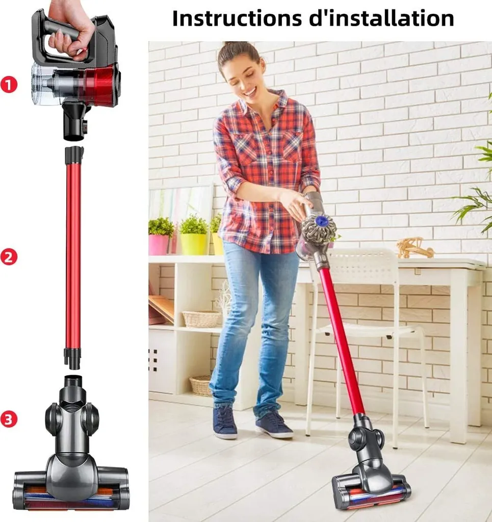 Ersatzbürste Für Dyson DC45 DC58 V6 DC61 DC62 Staubsauger Elektrobürste Für Dyson 7 Ersatzbürste Für Dyson DC45 DC58 V6 DC61 DC62 Staubsauger Elektrobürste Für Dyson – Bild 5