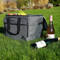 CampFeuer Kühltasche 30 Liter, Grau-meliert, Leicht Und Wasserdicht 13 CampFeuer Kühltasche 30 Liter, Grau-meliert, Leicht Und Wasserdicht -Küchenbedarf Laden be1ebc08a4004892e1be44234a554ea9