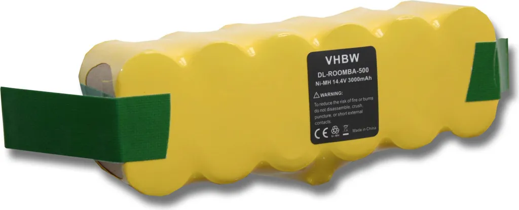 Vhbw Akku Kompatibel Mit IRobot Roomba 500, 600, 700, 800, 900 Serie Staubsauger Home Cleaner Heimroboter (3000mAh, 14,4V, NiMH) 3 Vhbw Akku Kompatibel Mit IRobot Roomba 500, 600, 700, 800, 900 Serie Staubsauger Home Cleaner Heimroboter (3000mAh, 14,4V, NiMH)