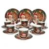 18tlg Kaffeeservice Santa 6 Personen Weihnachtsdekor Advent Weihnachtsmann Porzellan 1 18tlg Kaffeeservice Santa 6 Personen Weihnachtsdekor Advent Weihnachtsmann Porzellan -Küchenbedarf Laden bf991b36272a420b80d04ffd1c9efb90