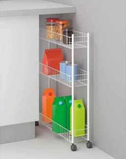 Metaltex Fino Allzweckwagen, 3 Etg. 60x16x72 Cm 341433 -Küchenbedarf Laden c1b018be841f27151a8eea64f75e2b1d