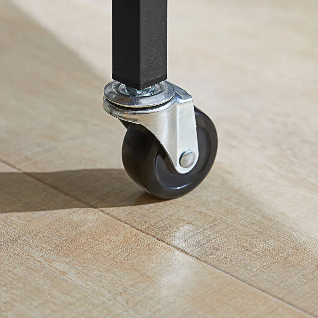 SoBuy FKW112-PF Küchenwagen Servierwagen Küchenregal Kücheninsel Flurschrank Sideboard Beistelltisch Rollwagen Industrie-Design BHT Ca.: 100x93x45cm 11 SoBuy FKW112-PF Küchenwagen Servierwagen Küchenregal Kücheninsel Flurschrank Sideboard Beistelltisch Rollwagen Industrie-Design BHT Ca.: 100x93x45cm – Bild 9