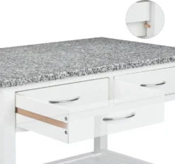 Relaxdays Küchenwagen Weiß -Küchenbedarf Laden c22e8770fb86d9e3e2c3871b4dca7299