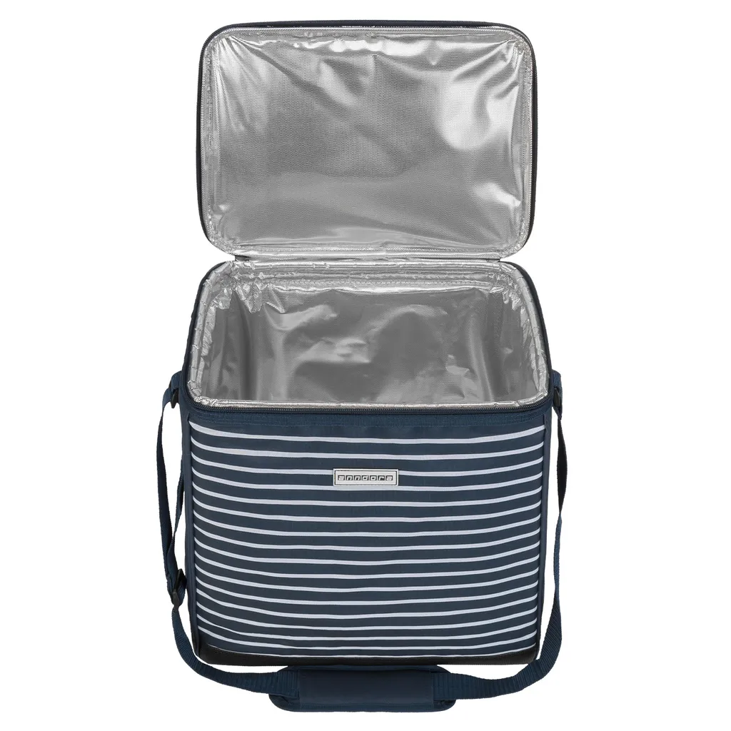 Anndora Kühltasche 32 Liter Navy Blau Weiß - Kühleinsatz -reisenthel Carrycruiser Kompatibel - Blau-weiss Gestreift 8 Anndora Kühltasche 32 Liter Navy Blau Weiß - Kühleinsatz -reisenthel Carrycruiser Kompatibel - Blau-weiss Gestreift – Bild 6