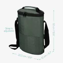 Navaris Kühltasche Für 2x Weinflasche - Kühler Tasche Für 2 Flaschen Wein Prosecco Oder 4 Bierdosen - Flaschentasche Mit Tragegurt In Grau 9 Navaris Kühltasche Für 2x Weinflasche - Kühler Tasche Für 2 Flaschen Wein Prosecco Oder 4 Bierdosen - Flaschentasche Mit Tragegurt In Grau -Küchenbedarf Laden c46658207ecef866e8dd5dcfd9a27b30