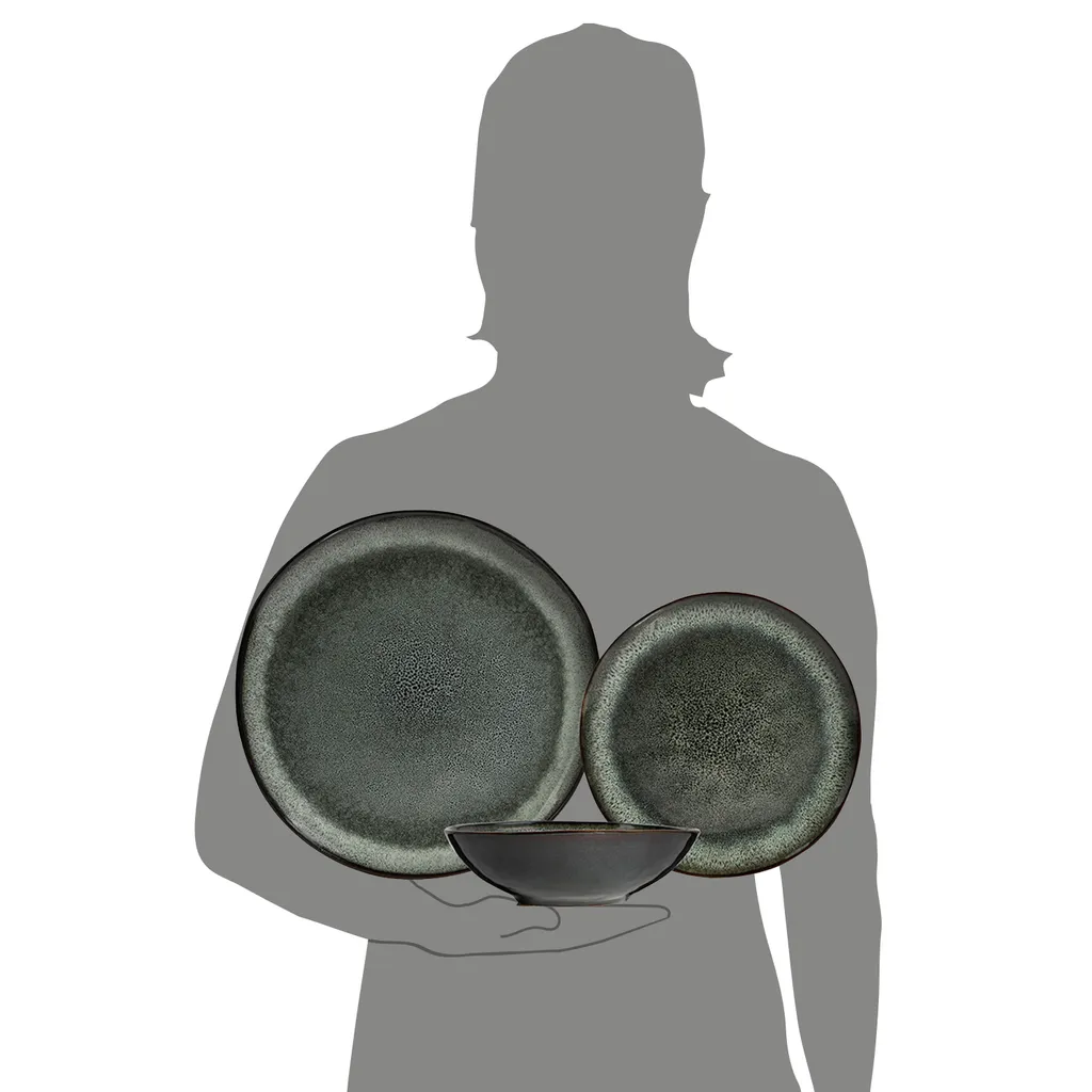 Sänger SÄNGER Steingut Geschirrset Kopenhagen, Tafelservice 12 Teilig Für 4 Personen 6 Sänger SÄNGER Steingut Geschirrset Kopenhagen, Tafelservice 12 Teilig Für 4 Personen – Bild 4