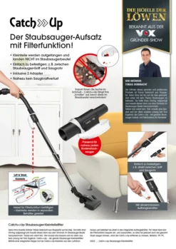 CatchUp Staubsauger-Kleinteilefilter Auffänger Adapter Catch Up -Küchenbedarf Laden c72a0af53eb893144397a4a865838c96