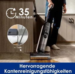Tineco Floor ONE S5 PRO 2 Smart Nass-Trockensauger Wischmopp, LCD-Display, Bodenreiniger,35 Min. Laufzeit, Wi-Fi, App Und Sprachführung -Küchenbedarf Laden c7c9446ebdb6afd71e2468a944fda93b