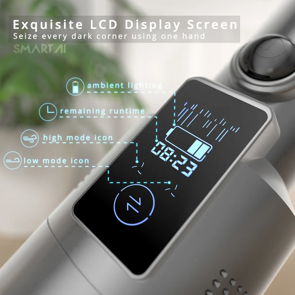 360 SmartAI H5 Handstaubsauger 15000PA Autostaubsauger Vacuum Cleaner Mini Handheld Beutellos Kabellos Leistungsstarker Zyklon-Sauger Für Haus Und Auto Mit Doppeltem Verwendungszweck 5 360 SmartAI H5 Handstaubsauger 15000PA Autostaubsauger Vacuum Cleaner Mini Handheld Beutellos Kabellos Leistungsstarker Zyklon-Sauger Für Haus Und Auto Mit Doppeltem Verwendungszweck – Bild 3