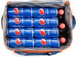 METEOR Kühltasche Frosty Picknicktasche Thermotasche Isoliertasche 30L Blue/grey -Küchenbedarf Laden cb949672bf8d4d27352b4b79ac97116f