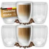 Felino® Latte Macchiato Gläser Doppelwandige Thermogläser Set [6 Stück] [350 Ml] Glas Tassen Groß Für Cappuccino, Kaffee, Espresso -Küchenbedarf Laden cd32800bb7637aad0bb50d02f4e58c69