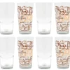 12er Set Mix Latte Macchiato Glas 39cl Stapelbar MitNachbildung / OhneNachbildung -Küchenbedarf Laden cd7e988311ffb53b4c69730b87a13d7c