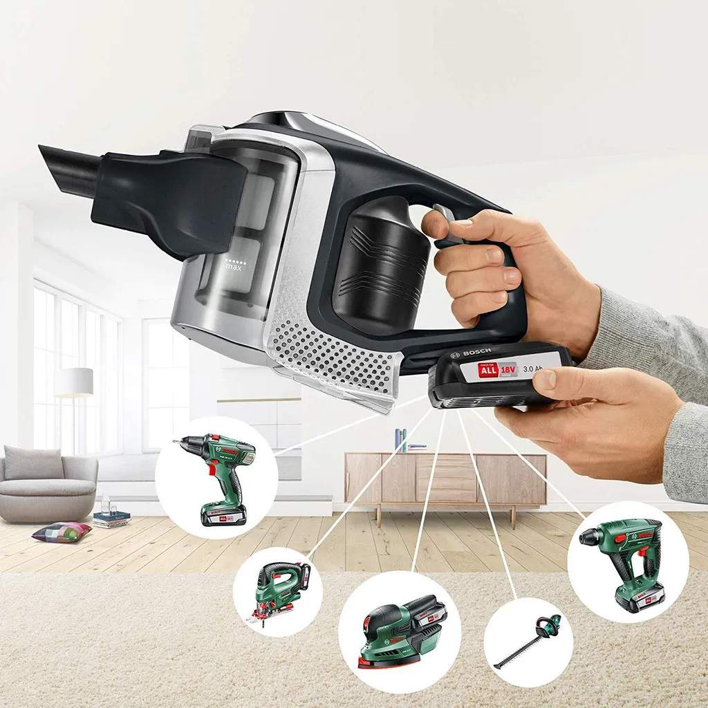 Bosch Akku-Hand-und Stielstaubsauger Unlimited Serie 8 BBS811PCK Beutellos 18V 17 Bosch Akku-Hand-und Stielstaubsauger Unlimited Serie 8 BBS811PCK Beutellos 18V – Bild 15
