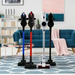 AREBOS Akku Staubsauger, 2-in-1 Hand- Und Bodenstaubsauger, 2 Leistungsstarke Saugmodi, Beutellos, Kabellos Bis Zu 55 Minuten, Mit Wandladestation, Weiß 23 AREBOS Akku Staubsauger, 2-in-1 Hand- Und Bodenstaubsauger, 2 Leistungsstarke Saugmodi, Beutellos, Kabellos Bis Zu 55 Minuten, Mit Wandladestation, Weiß -Küchenbedarf Laden cdf7dda6c7a84388485c4491d7b2057b