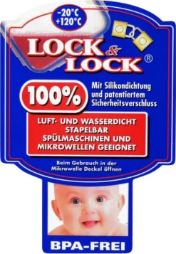 Lock & Lock Lock&Lock HPL836 Vorratsdose 5,5L - Luft Und Wasserdicht - Rechteckig (2er Pack) -Küchenbedarf Laden ce96e5fc5179ffd4bc5ce8edc37498c7 1
