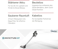 Genius Invictus X9 Set 29tlg Akku Staubsauger Handstaubsauger Nasssauger Mit LED Beutellos Kabellos Für Allergiker Tierhaare; A81721 10 Genius Invictus X9 Set 29tlg Akku Staubsauger Handstaubsauger Nasssauger Mit LED Beutellos Kabellos Für Allergiker Tierhaare; A81721 -Küchenbedarf Laden cfed325e7f0bdf5b0ffb8218eff3ca43