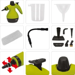 Dampfreiniger Tragbarer Handdampfreiniger Reinigungsgerät Leistungsstark, Multifunktional, Bis 110°C 10 Tlg. Set 25 Dampfreiniger Tragbarer Handdampfreiniger Reinigungsgerät Leistungsstark, Multifunktional, Bis 110°C 10 Tlg. Set -Küchenbedarf Laden d3d78507222b373650d0d7ebdaab7d2a