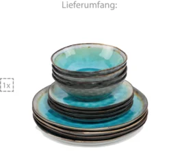 Sänger SÄNGER Steingut Geschirrset Capri, Tafelservice 12 Teilig Für 4 Personen 14 Sänger SÄNGER Steingut Geschirrset Capri, Tafelservice 12 Teilig Für 4 Personen -Küchenbedarf Laden d60a775dbef7aa2dc55fb473b994f083