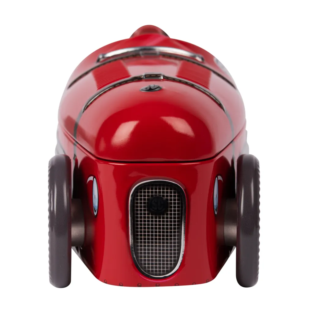 Roter Sportwagen Mit Drehbaren Rädern, Aufbewahrungsdose, Blechdose Lebensmittelecht 5 Roter Sportwagen Mit Drehbaren Rädern, Aufbewahrungsdose, Blechdose Lebensmittelecht – Bild 3