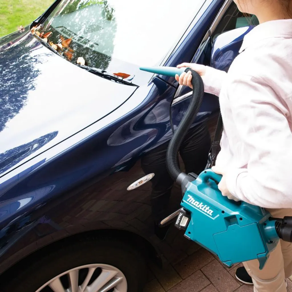 Makita Akku-Staubsauger 10,8 V Blau 15 Makita Akku-Staubsauger 10,8 V Blau – Bild 13