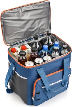 METEOR Kühltasche Frosty Picknicktasche Thermotasche Isoliertasche 30L Blue/grey -Küchenbedarf Laden d9268854a16e39fe6bb07bf75138b7ba