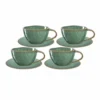 Leonardo MATERA Cappuccino Set Grün 8-teilig 2 Leonardo MATERA Cappuccino Set Grün 8-teilig -Küchenbedarf Laden d9e29f04d4d5d7db6a7d4e3bca66f034