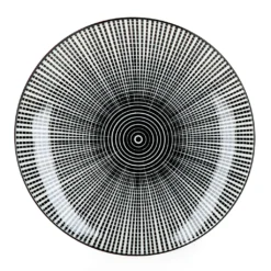 Mambocat Taipei 18-tlg. Teller Set I 6 Personen I Schwarz & Weiß Linien-Muster 14 Mambocat Taipei 18-tlg. Teller Set I 6 Personen I Schwarz & Weiß Linien-Muster -Küchenbedarf Laden dbd507a21dea742f67120a252c5cc1f6