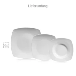 Sänger SÄNGER Porzellan Geschirrset Markant, Tafelservice 18 Teilig Für 6 Personen 15 Sänger SÄNGER Porzellan Geschirrset Markant, Tafelservice 18 Teilig Für 6 Personen -Küchenbedarf Laden dced8a97264502de4f89befa7c0c5a30