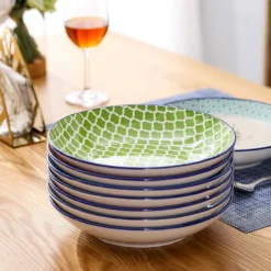 Kombiservice Porzellan, Vancasso Tafelservice Bunt, MACARON 40 Teilig Geschirrset, Mit Je 8 Speiseteller, Dessertteller, Müslischalen, Suppenteller Und Kaffeebecher Für 8 Personen -Küchenbedarf Laden de8d9bf917263322affcdd208947c235