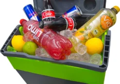 Steinborg Kühlbox 30 Liter | Warmhaltebox | Praktischer Tragegriff | Eco-Modus | 12 V/ 230 V Stromversorgung -Küchenbedarf Laden df5ee3c0d43a9d841e3dd0e0b8a925f7