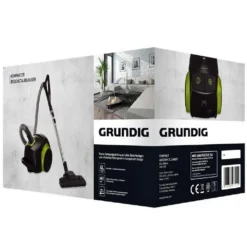 Grundig VCC 5850 A Trocken-Staubsauger (netzbetrieben, 4 L Volumen) Schwarz/grün -Küchenbedarf Laden df8307e9ac26948f3c49e3f7c6dfbb7e