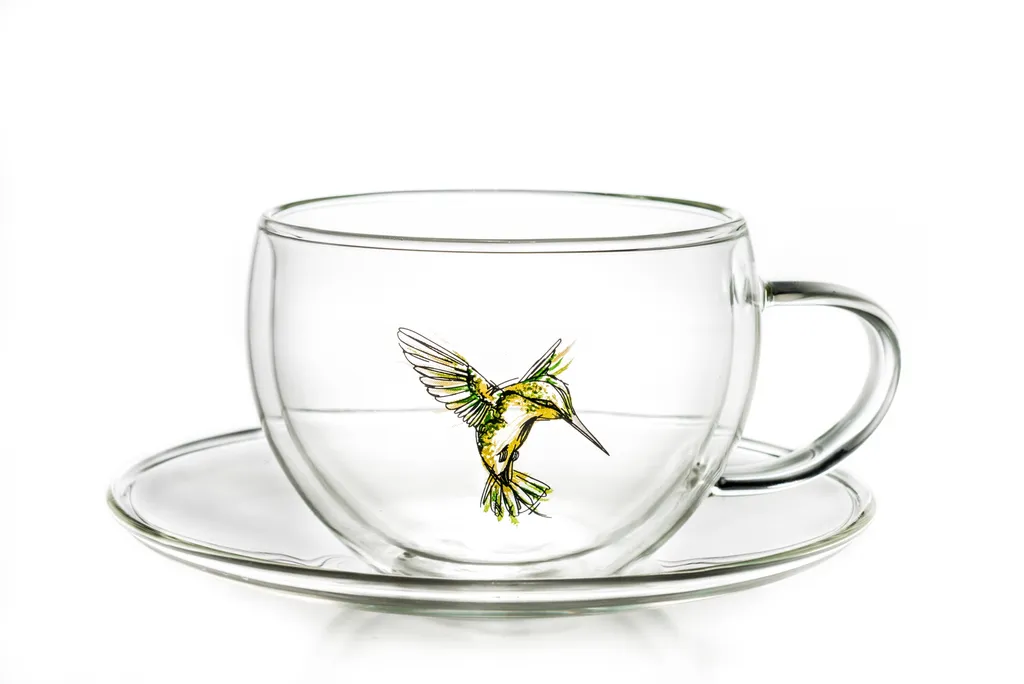 Creano 6er-Set Thermo-Tasses "Hummi" Für Tee/Latte Macchiato, Doppelwandig, Mit Kolibri-Muster | 250ml In Exklusiver Geschenkpackung 10 Creano 6er-Set Thermo-Tasses "Hummi" Für Tee/Latte Macchiato, Doppelwandig, Mit Kolibri-Muster | 250ml In Exklusiver Geschenkpackung – Bild 8