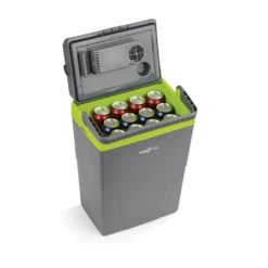MAXXMEE Kühlbox - Wahlweise Via Netzkabel Oder KFZ-Anschluss - 22l Volumen - Grau/limegreen Kühlbox Camping Kühlschrank 22L Auto 12V 230V Thermobox Elektrisch Picknick Grau -Küchenbedarf Laden e0931d6c8aff7b3773a5e124c861cd6a