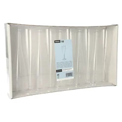 PAPSTAR Kunststoff-Sektglas 0,1 L Glasklar 10 Stück -Küchenbedarf Laden e09e8174a3b03cb652720aea5f9cb3b2