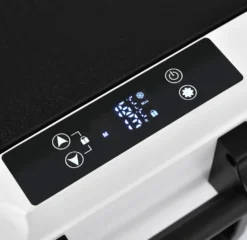 Merax Elektrisch Kühlbox Mit Kompressor 31.5L Schwarz, Mini Kühlschrank Tragbar Kühlleistung Bis -20° C, Gefrierbox 12/24 V Und 230 V Für Büro, Auto, Camping, Garten -Küchenbedarf Laden e0e7bf9188181b68a32169f8eb62d1b5