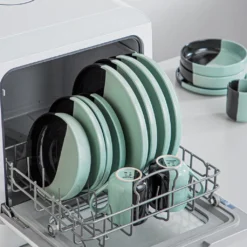 Vancasso Aria Tafelservice Für 8 Personen (32-teilig) Mit Tellern, Schalen Und Tassen, Schwarz Und Türkis -Küchenbedarf Laden e18ecc45f0c2b2247543682bbebbf2b2