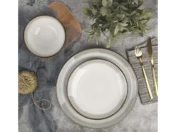 Tafelservice Steingut - 18-teilig - Khaki & Elfenbein - ALGA Von SIA 7 Tafelservice Steingut - 18-teilig - Khaki & Elfenbein - ALGA Von SIA -Küchenbedarf Laden e1f16c625c92fe095d1d9aff9e246177