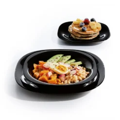 Geschirr Luminarc Carine Glas Schwarz-Weiß (19 Pcs) -Küchenbedarf Laden e22aafcc7d572f5950988473a139d3fe