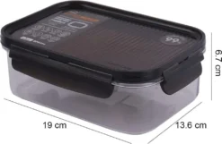 Lock&Lock Modular LBF404 Frischhaltedose 910ml - Unterteil Aus Tritan (1er Pack) -Küchenbedarf Laden e2bf56dbf50aafa92c7e63c14c240a81