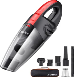 120W Akku Handstaubsauger Von AUDEW In Schwarz/Rot -Küchenbedarf Laden e43d438d378bb56a9fbeef4aa8f368fb