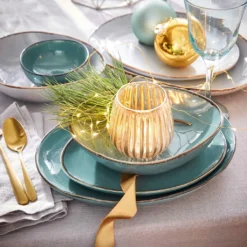 BUTLERS FINCA Geschirr-Set 12-tlg. -Küchenbedarf Laden e75dbccf1f531a25363e39a5e3a5e646