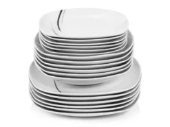 Sänger SÄNGER Porzellan Geschirrset Bilgola Black Lines, Tafelservice 18 Teilig Für 6 Personen 13 Sänger SÄNGER Porzellan Geschirrset Bilgola Black Lines, Tafelservice 18 Teilig Für 6 Personen -Küchenbedarf Laden e86023e580fafedf44c274fabe56a8cc