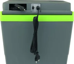 MAXXMEE Kühlbox - Wahlweise Via Netzkabel Oder KFZ-Anschluss - 22l Volumen - Grau/limegreen Kühlbox Camping Kühlschrank 22L Auto 12V 230V Thermobox Elektrisch Picknick Grau -Küchenbedarf Laden e87d8e5e2c41c21dd49809e2983696bc