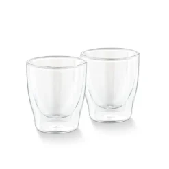 Tchibo 2er Espresso Gläser, Doppelwandig, Modernes Design, Heiß Und Kalt -Küchenbedarf Laden e8d08c38ec579c6ee13367c9a2a5964c